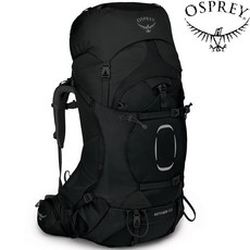 Osprey Aether 65 男款登山背包 透氣舒適 多功能戶外裝備, 黑 Black,L/XL