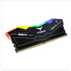 TEAM 十銓 T-FORCE DELTA RGB 黑色炫光 DDR5 6000 32GB (16Gx2) CL30, 1個
