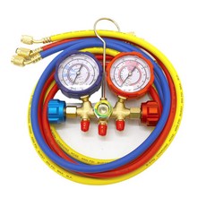 대성 매니폴드게이지 R410 R22 겸용 2벨브 WK-560G, 1개