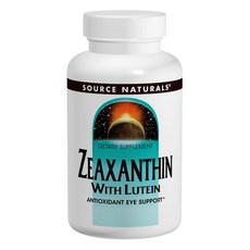 SOURCE NATURALS 葉黃玉米黃素膠囊, 1瓶, 30顆