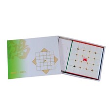 XMD 鴻五階 磁力定位 UV鑽面 魔術方塊, 1個, 六色UV版