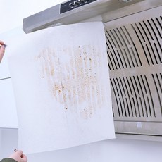 주방 위생 가스레인지 후드 필터 커버, 1개