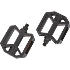 AVASTA 내구성 있는 자전거 페달 나사산 크기 9/16" & 1/2" 2개, black