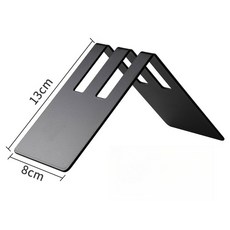 1pc 커피 필터 홀더 커피 종이 보관 랙 필터 종이 홀더 원뿔형 팬 모양 필터 종이 용 커피 액세서리, Black-Two grids