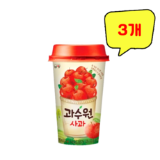 남양 과수원 사과, 200ml, 3개