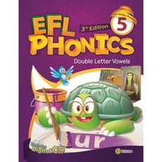 [이퓨쳐] EFL Phonics 5 (with QR) [3/E] : Student Book (Workbook + CD 2장 3rd Edition) [따뜻한책방]