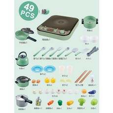 兒童廚房玩具益智模擬家居煮飯過家家仿真聲光噴霧竈臺全套廚具