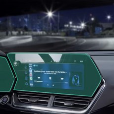 [오카] 트랙스 크로스오버 호환 용품 내비게이션 계기판 보호 필름 튜닝 차량 악세사리, 1GB, 옵션01. 11인치 내비게이션 필름