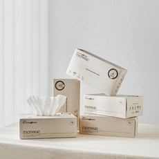 아트박스/메르슈 메르슈 프리미엄 무표백 코튼티슈 12팩(960매)+쇼핑백2