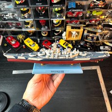 세계대전 전함 군함 프라모델 제품 다이캐스트 전함모형 모형 군사장난감, 2.아이오와(간단판)