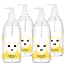 프리라이프펫 강아지 샴푸 x4 EWG 등급 자연유래성분 애견샴푸, 1개, 1개입, 500ml
