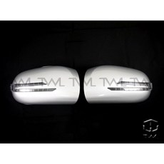 台灣之光 全新 W220 98 99 00 01年 前期 烤漆銀 箭型 箭矢 後視鏡蓋 LED 方向燈蓋組 台灣製