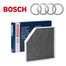 보쉬 아우디 A6 에어컨필터 향균 실내 고급형 활성탄 (C7 모델), 1개, A6 2015년식