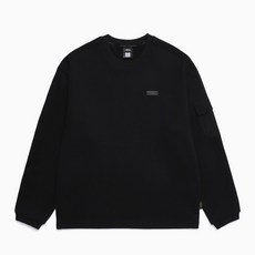 내셔널지오그래픽 카프 기능성 소매 포켓 세미오버핏 맨투맨 N251USW220 DVB921 GFY592