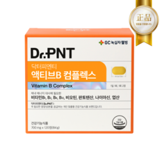닥터피엔티 액티브B 컴플렉스 120정(2개월), 1개, 120정