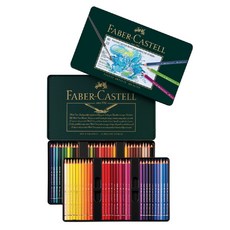 德國 輝柏 Faber-Castell 藝術級 60色 水性色鉛筆 鐵盒裝, 詳見包裝, 60個, 1個