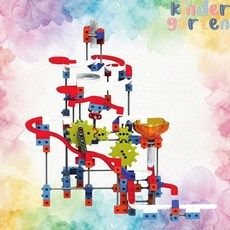 창의력발달 구슬 레일블록 건축놀이 링커레일 어드밴스 240p 신체발달 시각, 1개