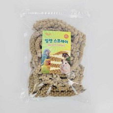 스프레이 밀렛 500g 알곡 앵무새 햄스터 소동물간식, 1개