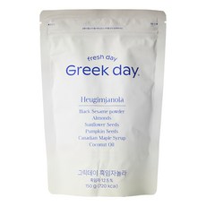 GreekDay 黑芝麻格蘭諾拉麥片, 150g, 1包