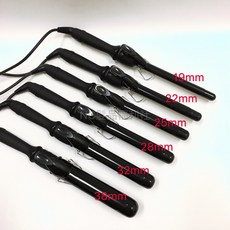 NC髮品福利社 加長型黑鈦電捲棒 HR2800 雙電壓, 黑色,25mm