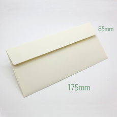 175x85 반 누보 러프그로스 151g 두성종이 미색 용돈봉투 캘리 상품권 두꺼운 봉투, 25매