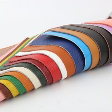 소가죽 재료 진짜 가죽 모서리 재료 수제 DIY 진짜 가죽 면 재료 컬러 패키지 이중층 소가죽 가죽, I_20x30cm 이중퍼플