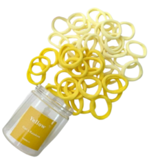 無接縫彩色髮圈 髮束 橡皮筋 兒童大人適用 不咬髮 多色多量選擇