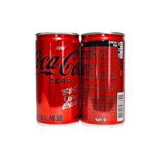코카콜라 제로 캔, 190ml, 5개