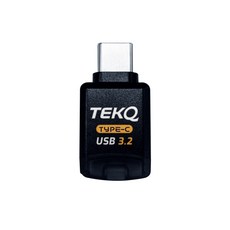 TEKQ Backup Pro MicroSD 讀卡機 Type-C USB 3.2, 黑色, 1個, AM-TUCBKP-0G