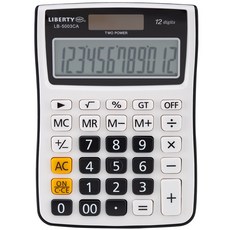 利百代 12位元 國家考試專用計算機 黑色 LB-5003CA-BK, 1個