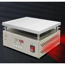 PCB 핫플레이트 가열판 작업대 예열 부품 회로기판 hp 2020 산업용200 200mm, hp e2020 모서리있는기본200 200mm