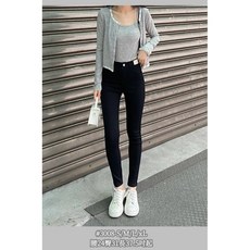 剪裁設計黑褲 #3008 高級感黑色不修邊長褲 搭配小白鞋, 黑,XL