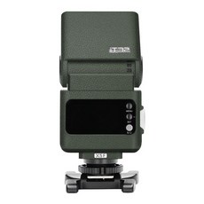 고독스 iT32 X5 키트 카메라 TTL 스피드라이트 플래시 C N F O S, 1개, 레더 텍스처 그린