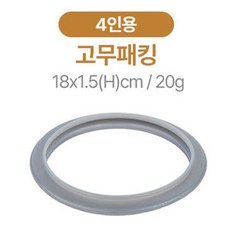 미니 압력밥솥용 액세서리 부품 p 달빛스토어, 고무패킹 4인, 1개