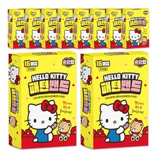 더밴드 키즈밴드 헬로키티 혼합형, 16개입, 10개