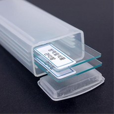 유리 프레파라트 식물 현미경 관찰 교보재 2개 과학키트 과학 연구 키트