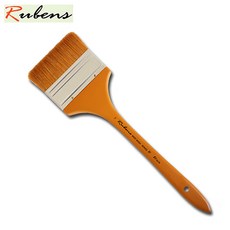 루벤스아트브러쉬 와이드브러쉬/천연양모빽붓 81번 낱자루판매, 5호-80mm