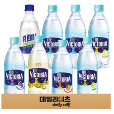 [데일리이츠] 빅토리아 라인바싸 트레비 탄산수 종류별 8페트 B세트 (플래인 레몬 라임 내사랑유자C 애플망고 초록매실 썸머스노우 밸런스핏), 1박스, 500ml