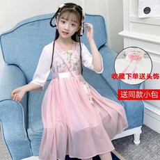 漢服女童連衣裙 夏季公主裙