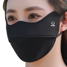 여름 여성용 햇빛차단 쿨링 메쉬 골프 마스크 1+1, 2개, 블랙1+블랙1
