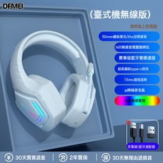 DFMEI 頭戴式藍牙無線耳機, X6蘭色藍牙+電腦適配器版本, 如圖
