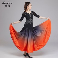 댄스복 사교 여성 현대무용 드레스 밸리 라틴