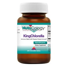 NutriCology 綠球藻咀嚼錠, 1個, 600 件