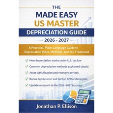 (英文圖書)The Made Easy US Master Depreciation Guide 2026 - 2027: A Practical Plain-Langu... 平裝版, Independently Published, 英文