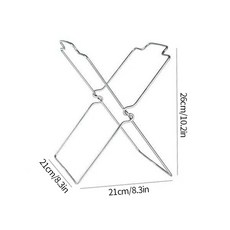 야외 피크닉 쓰레기 봉투 홀더 캠핑 용품 접이식 스테인레스 스틸 선반 주방 주최자 랙, 01 s4, s4