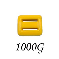 프레다이빙 무게추 벨트형 추가 납 500g웨이트, 2파운드(친환경노란색)
