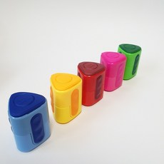 리라 그루브 2구 연필깎이, 랜덤 발송, 1개