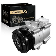 Aspligo AC Compressor Fits for Ford F 150 Mustang F 250/F 350 Crown Victoria Thunderbird Excursion