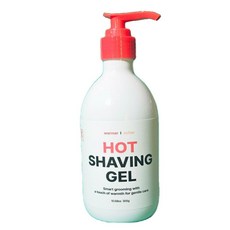 나룻 핫 쉐이빙 젤 제모크림, 5개, 300ml