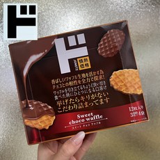 일본 돈키호테 스위트 초코 와플 4봉지들이 12매, 1개, 100g